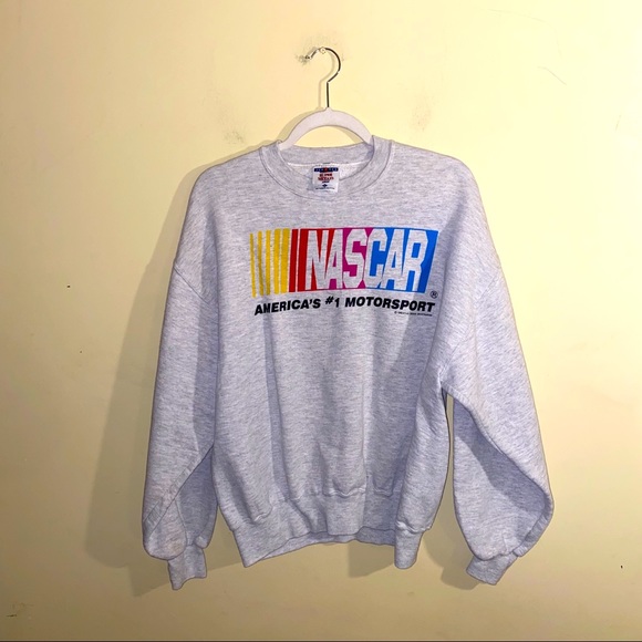 Nascar Tops - VNTG NASCAR Crewneck sweatshirt size large